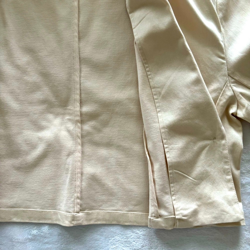 SPLENDID x Rachelove Cream Cropped Boxy Single Button Blazer--NWT--XL - Picture 9 of 15